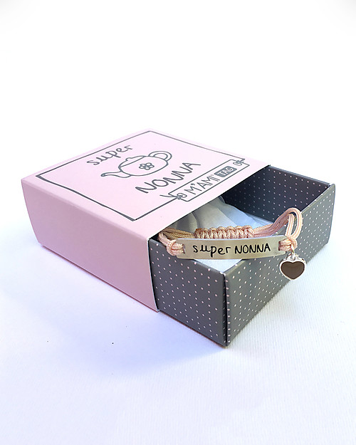 Mamijux Bracciale M’AMI Tag, Super Nonna - Il regalo più dolce per le nonne! Bracciali