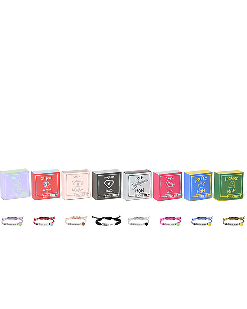 Mamijux Bracciale M’AMI Tag, Super Zia - Il regalo più dolce per le zie! Bracciali