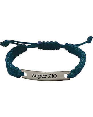 Mamijux Bracciale M’AMI Tag Super Zio - Il regalo più dolce per gli Zii! Bracciali