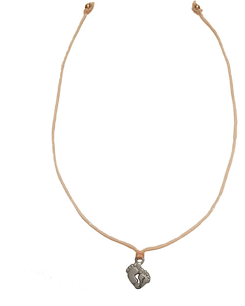 Mamijux Bracciale Piedini Natural, Esprimi un Desiderio - Per Future Mamme Bracciali