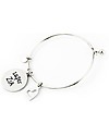 Mamijux Bracciale Rigido M’AMI Tag New, Super ZIA - Splendido regalo per la zia! Bracciali