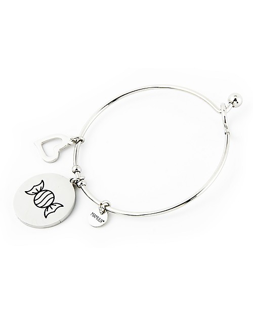 Mamijux Bracciale Rigido M’AMI Tag New, Super ZIA - Splendido regalo per la zia! Bracciali