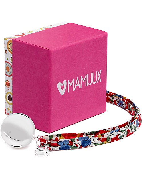 Mamijux Chiama Angeli Bola Messicana - Fiori Rosso - Nichel Free Chiama Angeli