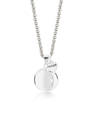 Mamijux Chiama Angeli Bola Messicana - Silver Heart - Nichel Free Chiama Angeli