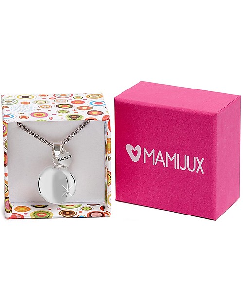 Mamijux Chiama Angeli Bola Messicana  - Silver Heart - Nichel Free Chiama Angeli