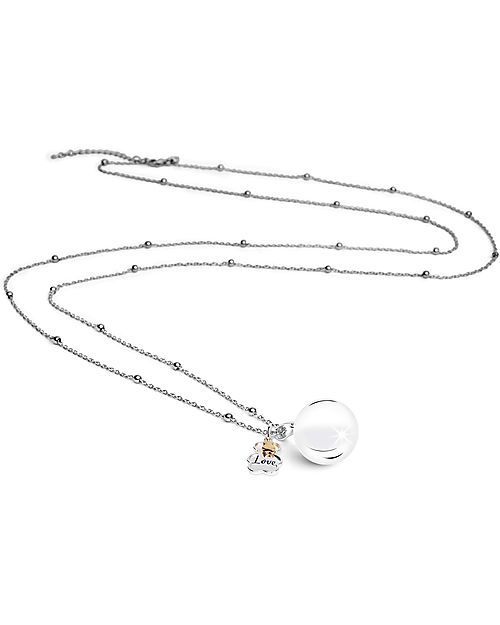 Mamijux Collana Chiama Angeli con Ciondolo Orsetto Chiama Angeli