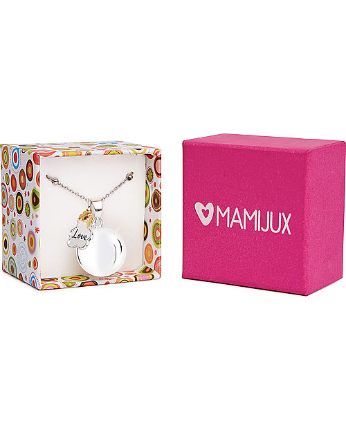 Mamijux Collana Chiama Angeli con Ciondolo Orsetto Chiama Angeli