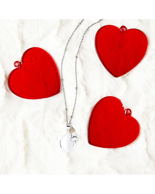 Mamijux Collana Chiama Angeli con Ciondolo Orsetto Chiama Angeli