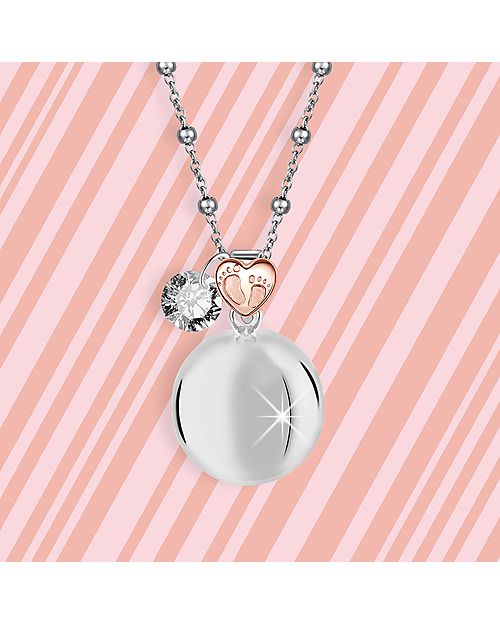 LOUISA SECRET Collana Da Donna Con Ciondolo A Forma Di Cuore, In Argento Sterling 925, Con Pietra Portafortuna, Oro Rosa, Per San Valentino, Natale, Compleanno, Regalo Per Donne, Mamma, Moglie - Foto 6