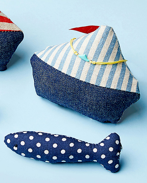 Mamijux Set da 2 Bracciali Bambini e Mamme - Barchetta Verde Acqua Smaltata Bracciali