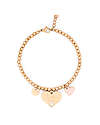 Mamijux TVB Nonna - Bracciale Bead Oro Rosa  - "Ti Voglio Bene" Bracciali