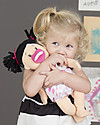 Manhattan toy Bambola Baby Stella Mora con Abiti e Ciuccio Magnetico - 38 cm Bambole