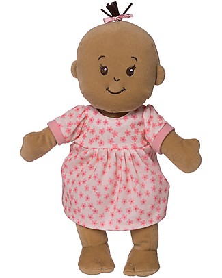 Manhattan toy Bambola Wee Baby Stella Beige con Ciuccio Magnetico ed Abito - 30 cm Small Bambole