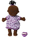 Manhattan toy Bambola Wee Baby Stella Marrone con Ciuccio Magnetico ed Abito - 30 cm Small Bambole