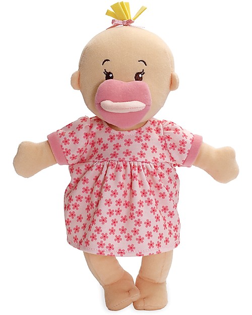 Manhattan toy Bambola Wee Baby Stella Pesca con Ciuccio Magnetico ed Abito - 30 cm Small Bambole