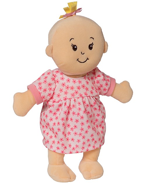 Manhattan toy Bambola Wee Baby Stella Pesca con Ciuccio Magnetico ed Abito - 30 cm Small Bambole