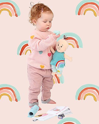 Manhattan toy Bambola Wee Baby Stella - Yoga - 30 cm Small Bambole