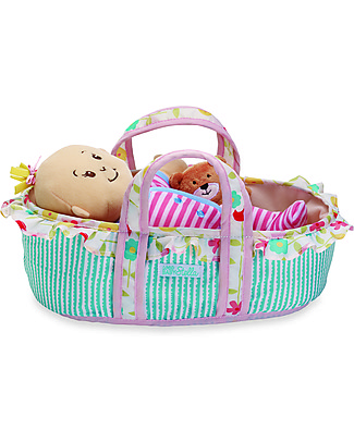 Manhattan toy Cesta per Bambole Wee Baby Stella - 29 x 19 x 17 cm Accessori Bambole