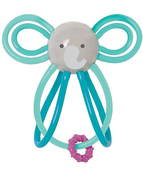 Manhattan toy Massaggiagengive Refrigerante e Calmante, Elefante Zoo Massaggiagengive