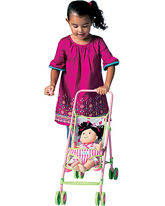 Manhattan toy Passeggino per Bambola Baby Stella, Floreale Carrozzine