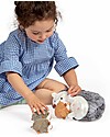 Manhattan toy Peluche di Riccio con i Cuccioli - Gioco Magnetico -  25 cm Peluche