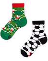 Many Mornings Calzini per Bambini - Footbal Fan - Cotone Pettinato Calzini