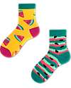 Many Mornings Calzini per Bambini - Watermelon Splash - Cotone Pettinato Calzini