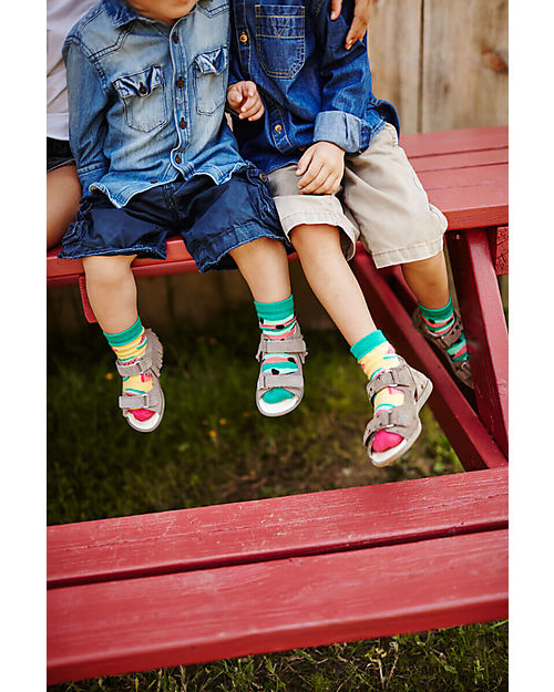 Many Mornings Calzini per Bambini - Watermelon Splash - Cotone Pettinato Calzini