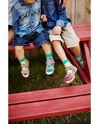 Many Mornings Calzini per Bambini - Watermelon Splash - Cotone Pettinato Calzini