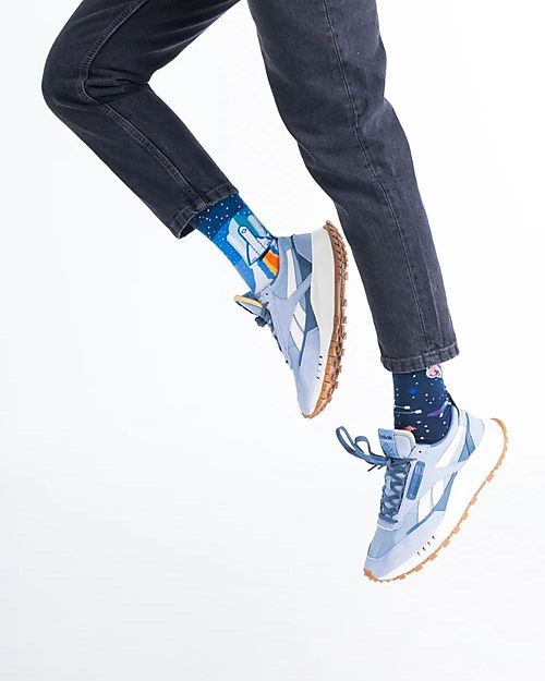 Many Mornings Calzini Regular - Space Trip - Cotone Pettinato Calzini