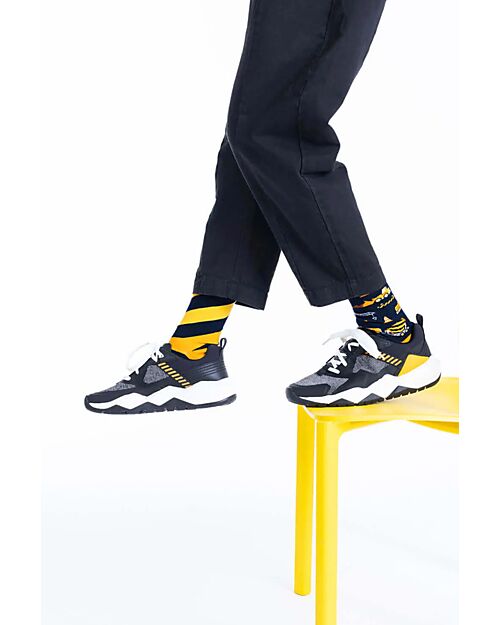 Many Mornings Calzini Regular - The Builder - Cotone Pettinato Calzini