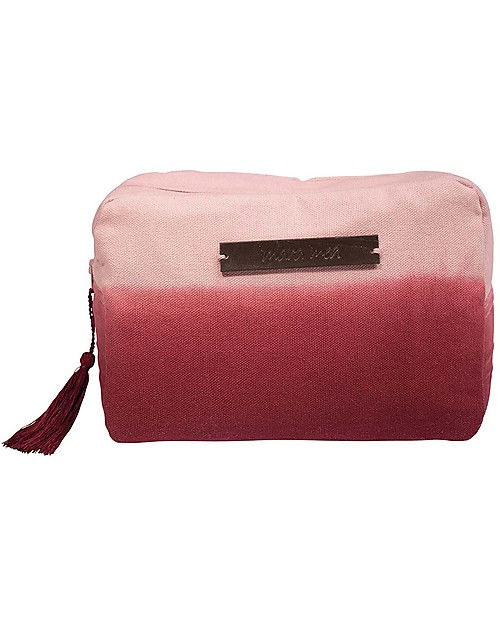 Mara Mea Beautycase Rosehip, Sfumatura Borgogna - Cotone Trousse e Pochette
