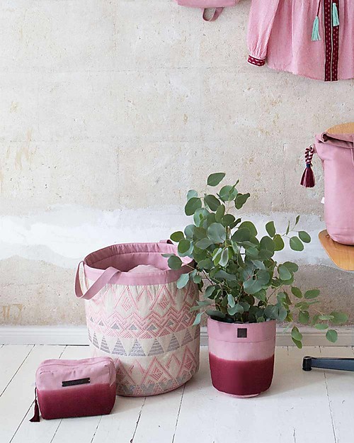 Mara Mea Beautycase Rosehip, Sfumatura Borgogna - Cotone Trousse e Pochette