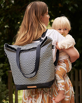 Mara Mea Borsa Fasciatoio 4 in 1 - Berry Cake - Multifunzionale e Multitasche Zaini