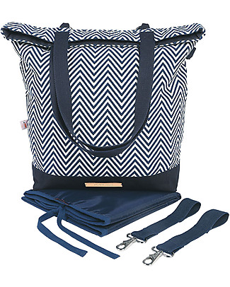 Mara Mea Borsa Fasciatoio 4 in 1 - Berry Cake - Multifunzionale e Multitasche Zaini
