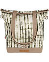 Mara Mea Borsa Fasciatoio 4 in 1 - Desert Botanicals - Verde/Crema - Cotone Impermeabilizzato Borse Cambio