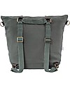 Mara Mea Borsa Fasciatoio 4 in 1 Little Wanderer, Verde Oliva - Cotone impremeabilizzato (multifunzionale & multitasche) Borse Cambio