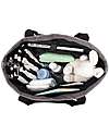 Mara Mea Borsa Fasciatoio 4 in 1 Noisy Sea - Blu e Bianco - Cotone Impremeabilizzato Borse Cambio