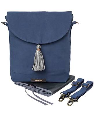 Mara Mea Borsa Fasciatoio 4 in 1 Shellfish - Blu - Cotone Impermeabilizzato Borse Cambio