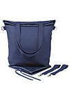 Mara Mea Borsa Fasciatoio 4 in 1 Stardust  Blu Navy - Cotone impermeabilizzato (multifunzionale & multitasche) Borse Cambio