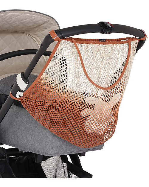 Mara Mea Borsa in Rete per Passeggino Beach Strolls - Ruggine Dip Dye - 100% cotone Borse e Organizer