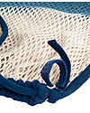 Mara Mea Borsa in Rete per Passeggino Deep Ocean, Blue Dip Dye - 100% cotone Borse e Organizer