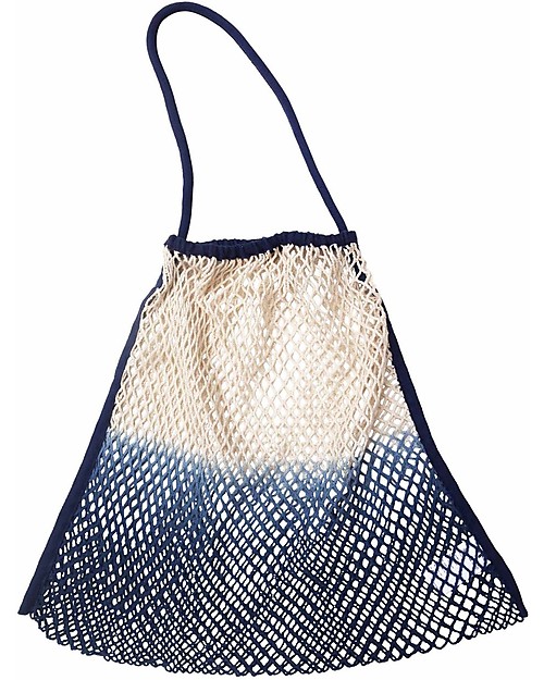 Mara Mea Borsa in Rete per Passeggino Deep Ocean, Blue Dip Dye - 100% cotone Borse e Organizer