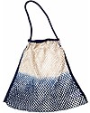 Mara Mea Borsa in Rete per Passeggino Deep Ocean, Blue Dip Dye - 100% cotone Borse e Organizer