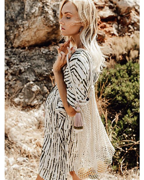 Mara Mea Borsa in Rete per Passeggino Magic Moment - Panna - 100% cotone Borse e Organizer