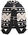 Mara Mea Borsa Zaino Cambio a Secchiello 3-in-1 Black Sky - Cotone Zaini Fasciatoio
