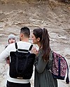 Mara Mea Borsa Zaino Cambio a Secchiello 3-in-1 Camel Ride - Cotone Zaini Fasciatoio
