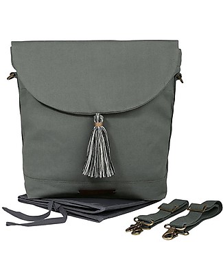 Mara Mea Cartella/Tracolla Porta Pannolini 2-in-1, Real Wanderer - 100% cotone impermeabilizzato Zaini Fasciatoio
