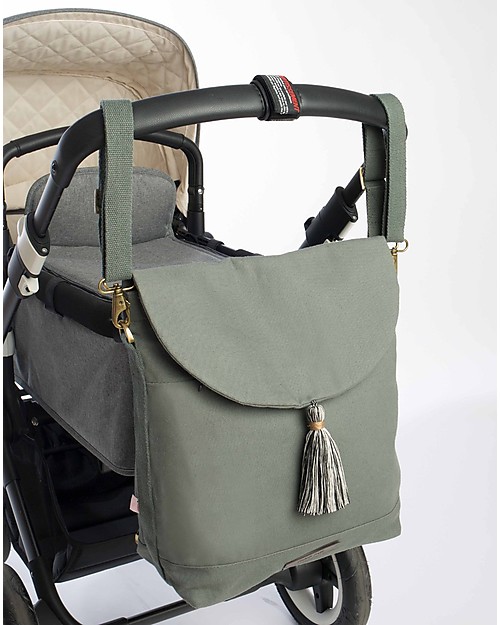 Mara Mea Cartella/Tracolla Porta Pannolini 2-in-1, Real Wanderer - 100% cotone impermeabilizzato Zaini Fasciatoio