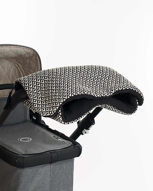 Mara Mea Manicotto Scaldamani Universale - Bianco e Nero Accessori Vari